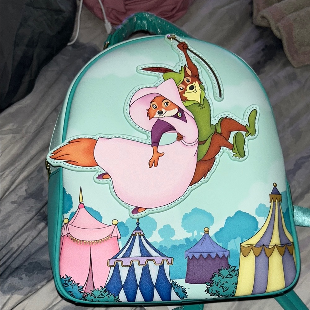 robin hood nwt mini backpack loungefly